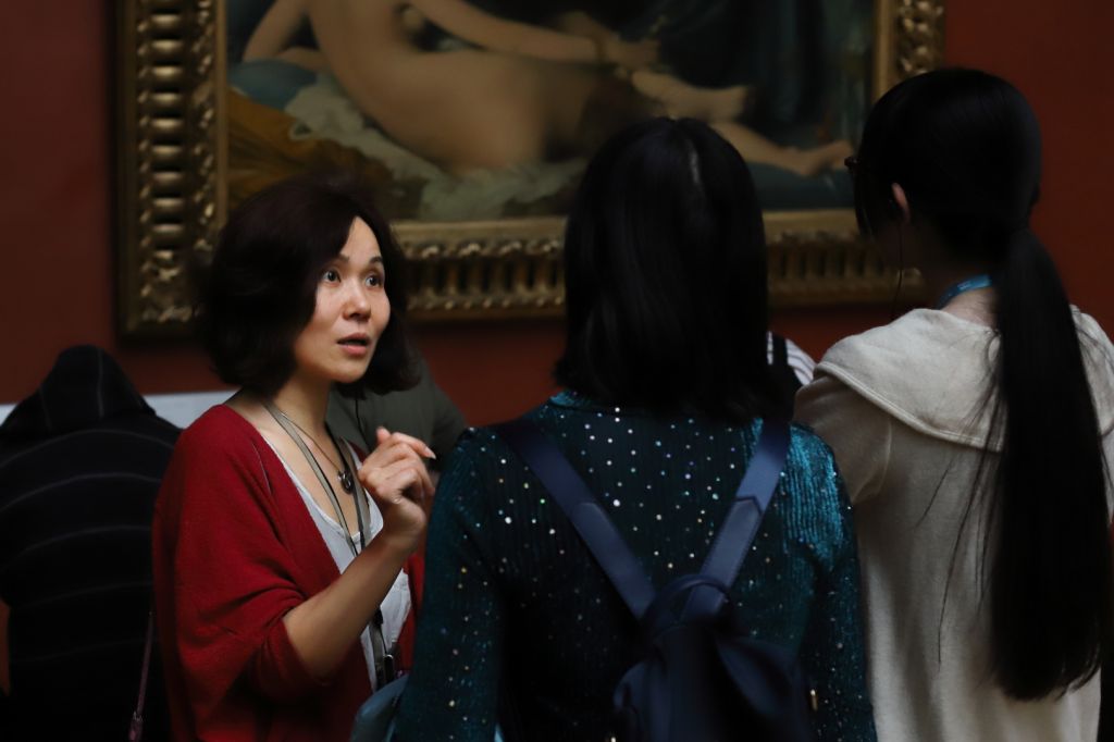 Alexia 豆豆讲解卢浮宫：大宫女