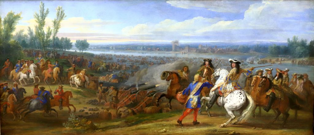 Meulen (1675) : 路易十四率军渡莱茵河
