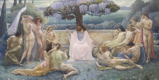 J. Delville (1898) : 柏拉图学校