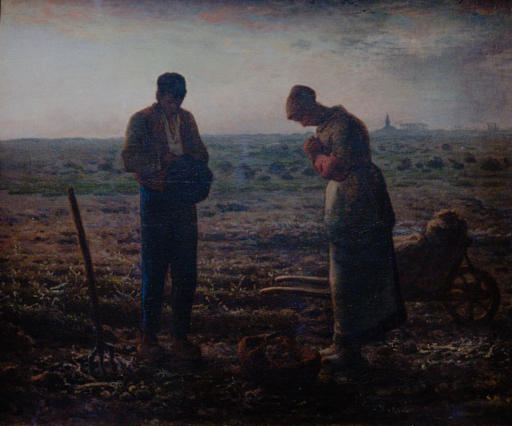 Jean-François Millet (1857) : L'Angélus