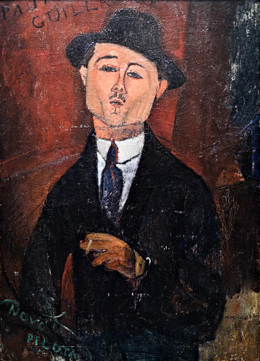 Amedeo Modigliani (1915) : Portrait de Paul Guillaume