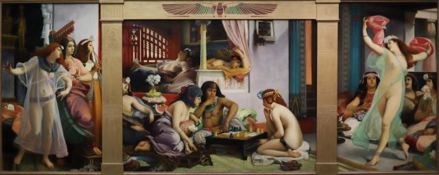L.-du-Nouy (1886) : 拉美西斯法老在他的后宫