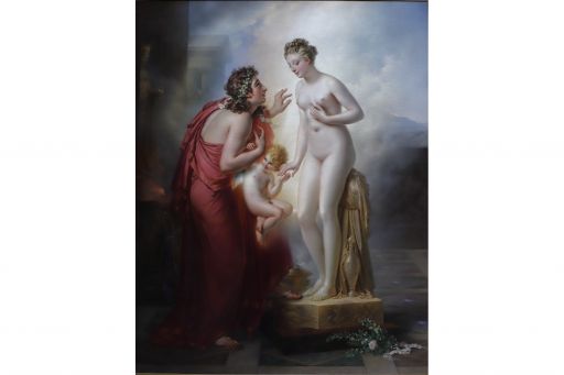 A.-L. Girodet (1819) : Pigmalion amoureux de sa statue