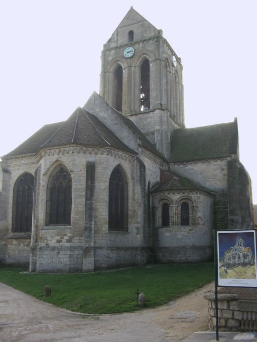 Auvers-sur-Oise教堂