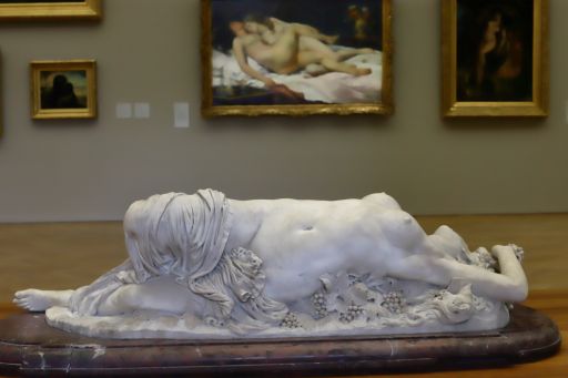 A. Clesinger (1848) : la bacchante