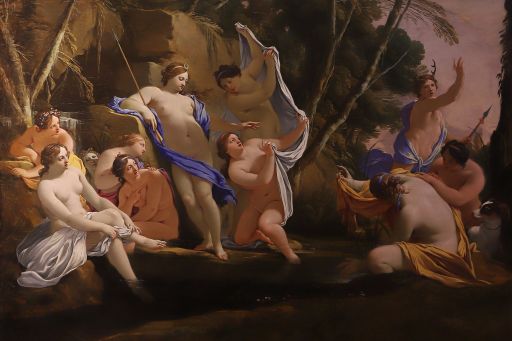 M. Dorigny (1630) : Diane et Actéon