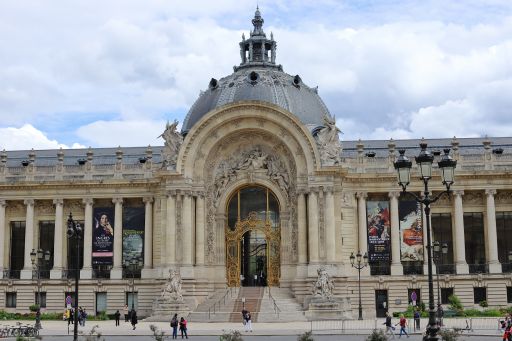 L'entrée principale du Petit Palais