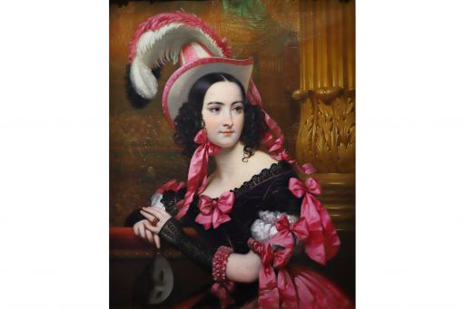 J. Court (1837) : 蒙面舞会女人