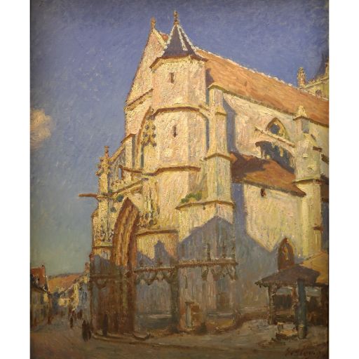 西斯莱 (1894) : 莫雷教堂