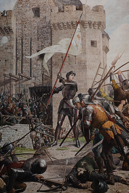 Eugène Lenepveu (1886) : Jeanne d'Arc à Orléans