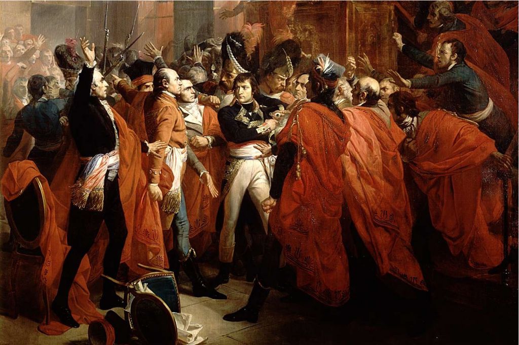 F. Bouchot (1840) : 拿破仑在议会