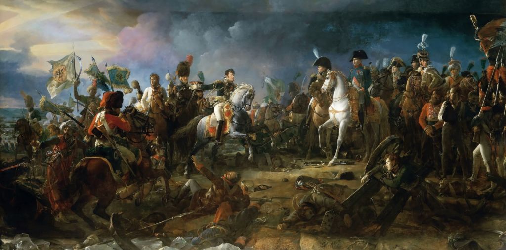 F. Gérard (1810) : 拿破仑在奥斯特里茨战役