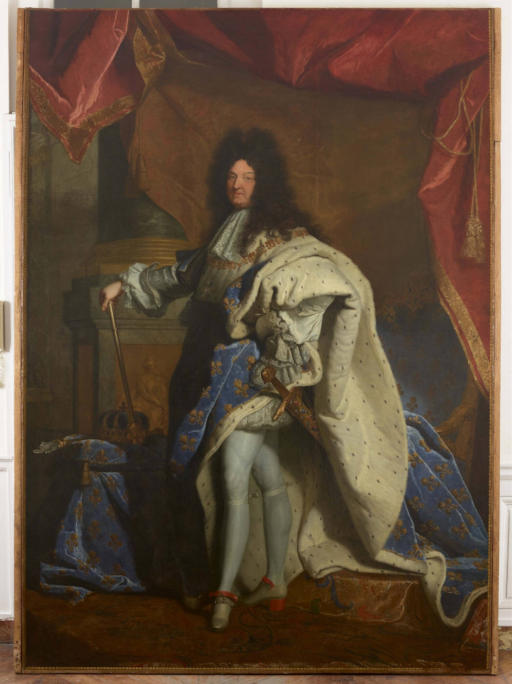 Hyacinthe Rigaud (1702) : 路易十四国王画像