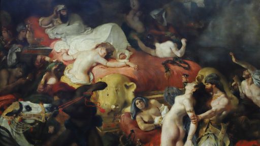 德拉克洛瓦 (1828) : sardanapale之死