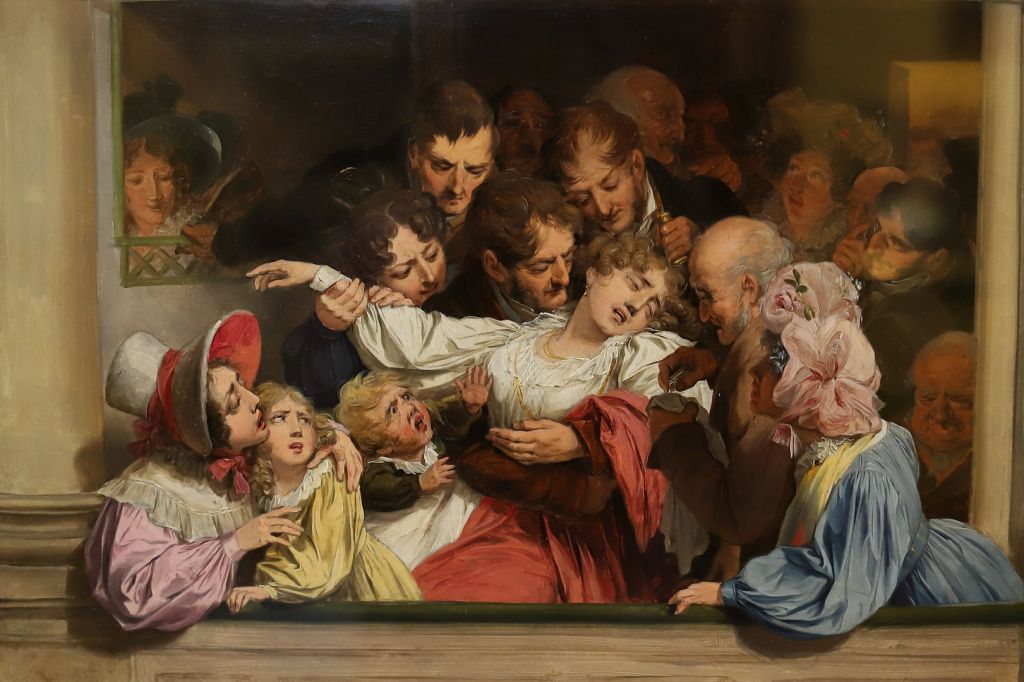 L. Boilly (1830) : 戏剧感情刺激的效果